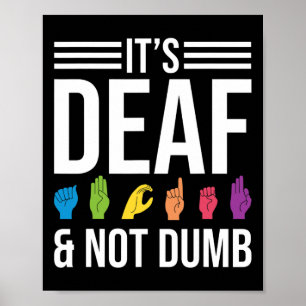 Nicht dumm poster