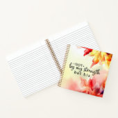 Nicht durch meine Stärke, sondern durch sein Chris Notizblock (Innenseite)