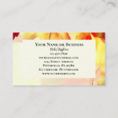 Nicht durch meine Stärke, sondern durch sein Chris Visitenkarte (Rückseite)