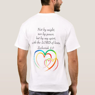 Nicht durch Mut - Zechariah 4:6 T-Shirt