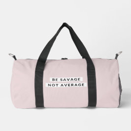 nicht durchschnittlich sparen duffle bag