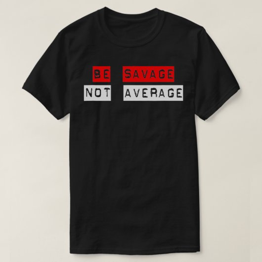 nicht durchschnittlich sparen T-Shirt (Design vorne)