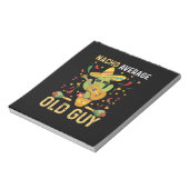 Nicht durchschnittliche alte Kerl Humor Spruch alt Notizblock (Rotiert)