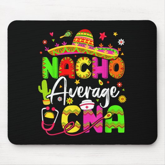 Nicht durchschnittliche Cna Cinco De Mayo Fiesta M Mousepad (Vorne)