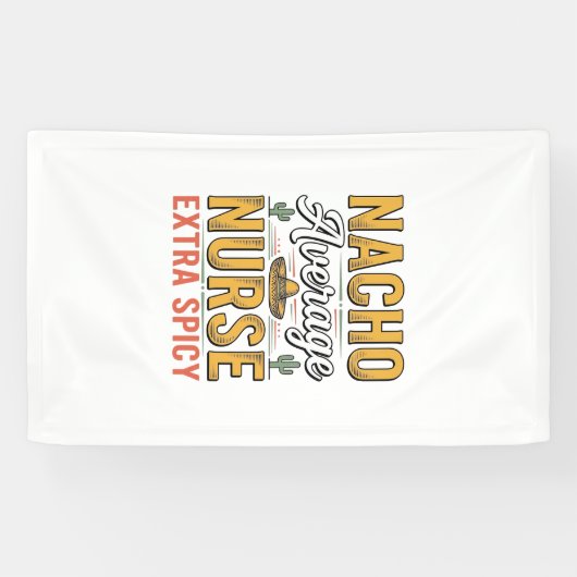 Nicht durchschnittliche Krankenschwester extra sch Banner (Horizontal)