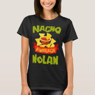 Nicht durchschnittliche Nolan lustige Geburtstagsn T-Shirt