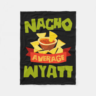 Nicht durchschnittliche Wyatt lustiger Geburtstag  Fleecedecke