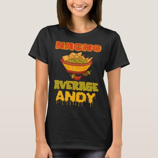 Nicht durchschnittlicher Andy T-Shirt (Vorderseite)