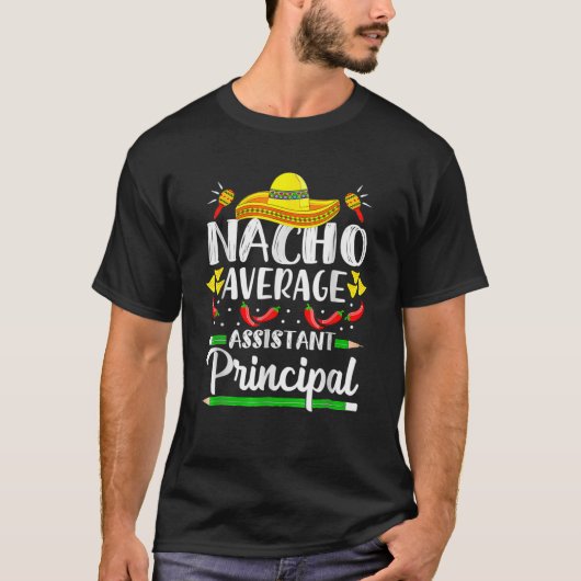 Nicht durchschnittlicher stellvertretender Schulle T-Shirt (Vorderseite)