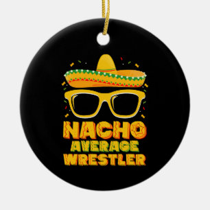 Nicht durchschnittlicher Wrestler Wrestling Cinco Keramik Ornament