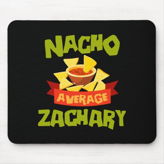 Nicht durchschnittlicher Zachary lustiger Geburtst Mousepad (Vorne)