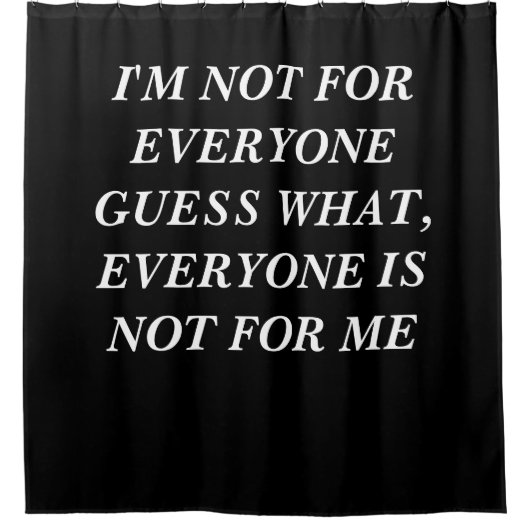 NICHT DUSCHVORHANG (Vorderseite)