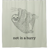 nicht eilig duschvorhang (Vorderseite)
