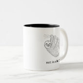 nicht eilig zweifarbige tasse (VorderseiteRechts)