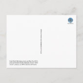 Nicht ein bisschen gezähmt - Motivierend Zitat + I Postkarte (Rückseite)