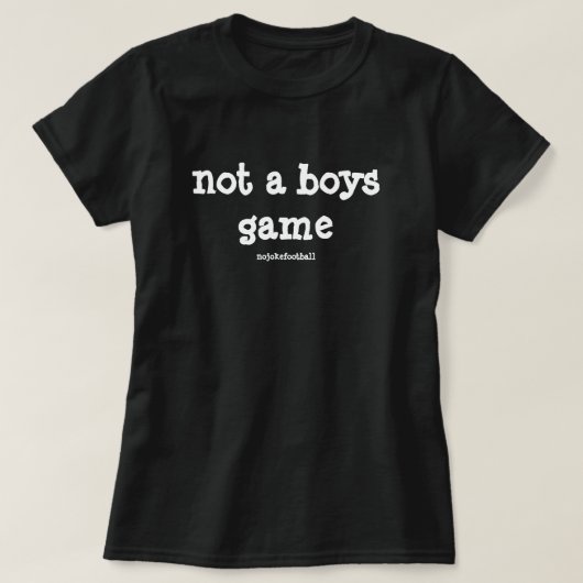 Nicht ein Boys, das mutig ist T-Shirt (Design vorne)