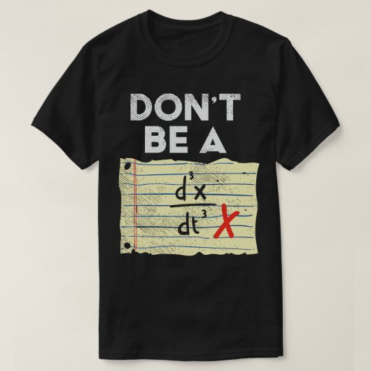 Nicht ein drittes Mal Position T-Shirt (Design vorne)