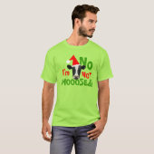 Nicht ein Elch-lustiger Weihnachtskuh-T - Shirt (Vorne ganz)