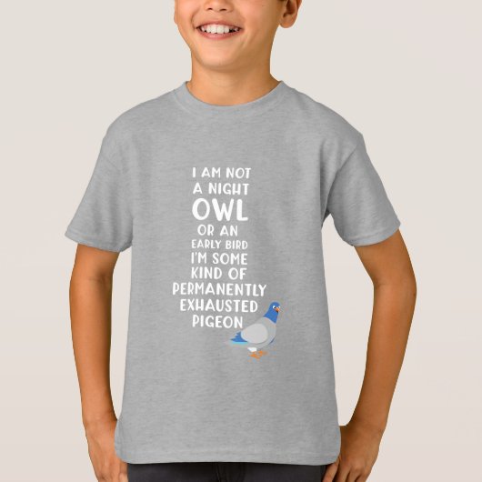 Nicht ein Eule oder ein früherer Vogel, ich bin ei T-Shirt (Vorderseite)