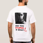 Nicht ein Heilig-Fan-T - Shirt (Rückseite)