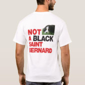 Nicht ein Heilig-Shirt T-Shirt (Rückseite)