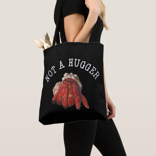 Nicht ein Hugger Funny Hermit Crab Tasche (Von Nahem)