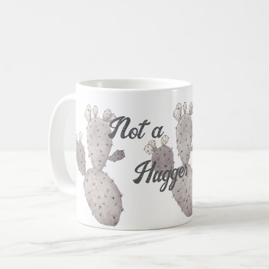 Nicht ein Hugger Kaffeetasse (Vorderseite Links)
