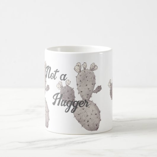 Nicht ein Hugger Kaffeetasse (Mittel)
