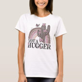 Nicht ein Hugger Modern Rainbow Boho Floral Butter T-Shirt (Vorderseite)