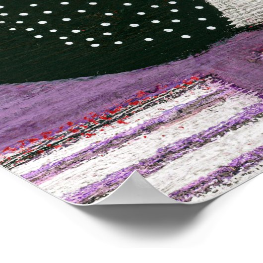 Nicht ein Jug Poster Wall Art - Abstrakte Malerei (Ecke)