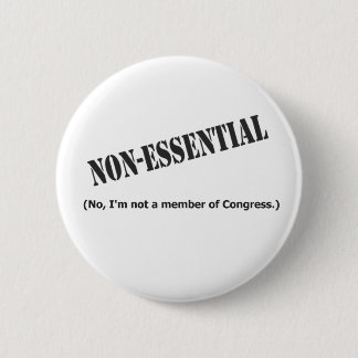 Nicht ein Mitglied des Kongresses Button