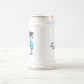 Nicht ein Morgenmensch Bierglas (Mittel)