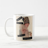 Nicht ein Morgenmensch Kaffeetasse (Links)