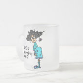 Nicht ein Morgenmensch Mattglastasse (Vorderseite Links)