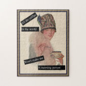 Nicht ein Morgenmensch Puzzle (Vertikal)