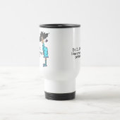 Nicht ein Morgenmensch Reisebecher (Mittel)