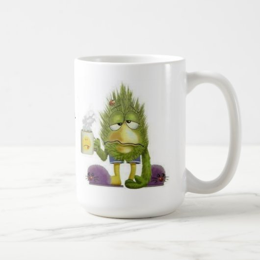 Nicht ein Morgenmensch - Tasse (Rechts)