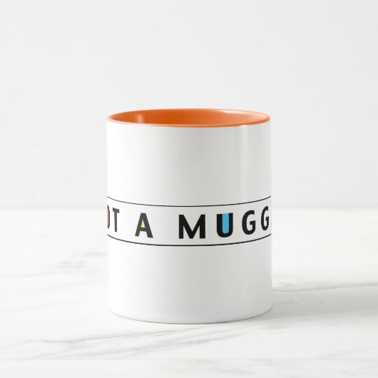 Nicht ein Muggle mit der FarbTasse Tasse (Zentrum)