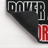 Nicht ein Poker-Süchtiger! Mousepad (Ecke)