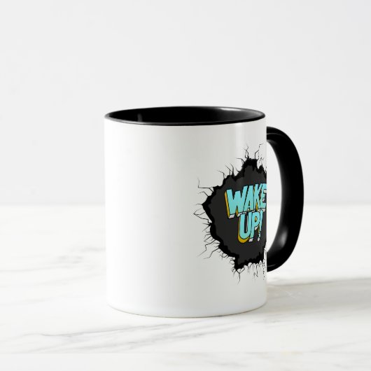 Nicht ein Tasse-lustiges Weck-Up-Geschenkhemd Tasse (VorderseiteRechts)