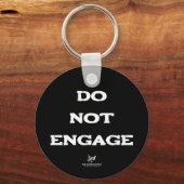 Nicht einbinden schlüsselanhänger (Vorderseite)