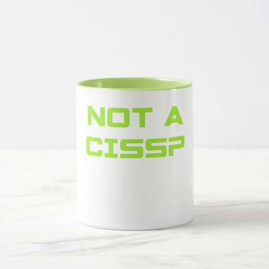 Nicht eine CISSP Tasse (Zentrum)