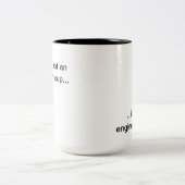 Nicht eine gewöhnliche Schale Zweifarbige Tasse (Mittel)