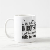 Nicht eine Introvert Tasse (Links)