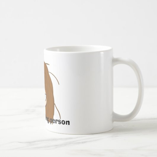 Nicht eine Morgenperson Kaffeetasse (Rechts)