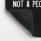 Nicht eine Person Mousepad (Ecke)