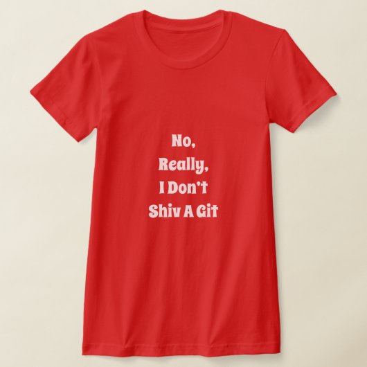 Nicht einen Git-T - Shirt schicken (Ablage )