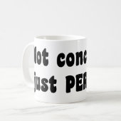 Nicht eingebildet, nur perfekt kaffeetasse (Vorderseite Links)
