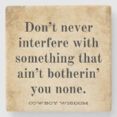 Nicht eingreifen | Südlicher Kostenvoranschlag | C Steinuntersetzer (Vorderseite)