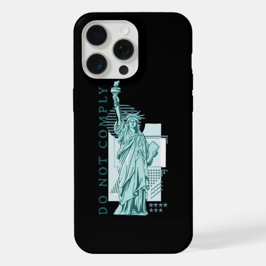 Nicht einhalten iPhone hülle (Rückseite)